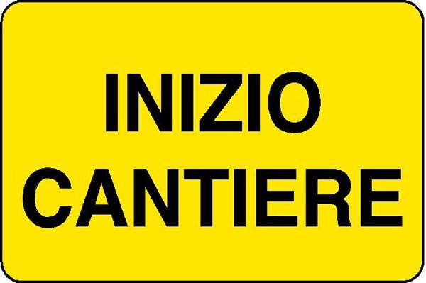 Cartello Cantiere