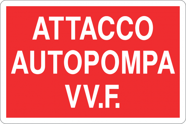  ATTACCO AUTOPOMPA V.V.F.