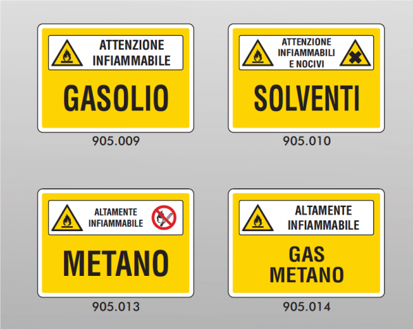 Segnaletica Sostanze Pericolose