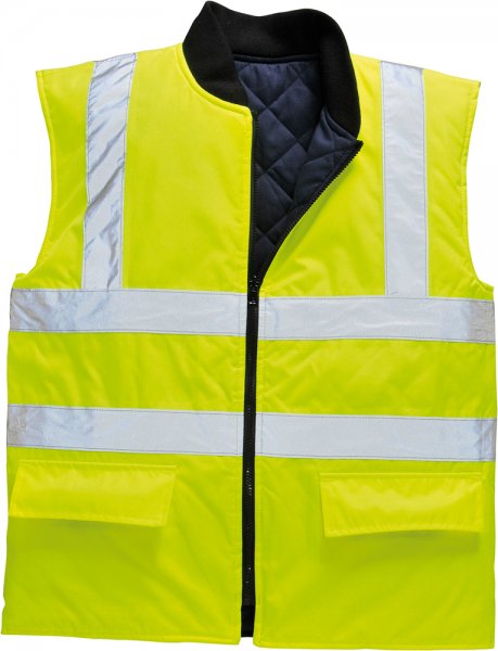 Gilet H.V. Reversibile