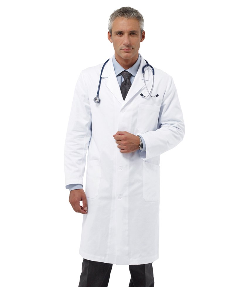 Camice Medico Uomo 100% Cotone