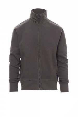 Felpa Zip Intera 70% COTONE