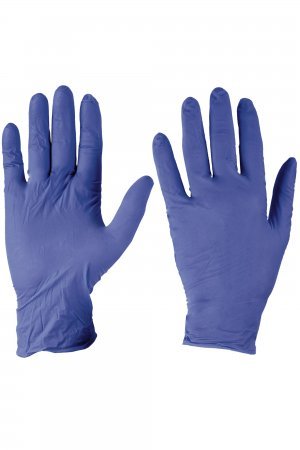 Guanti nitrile monouso. 100 Pz