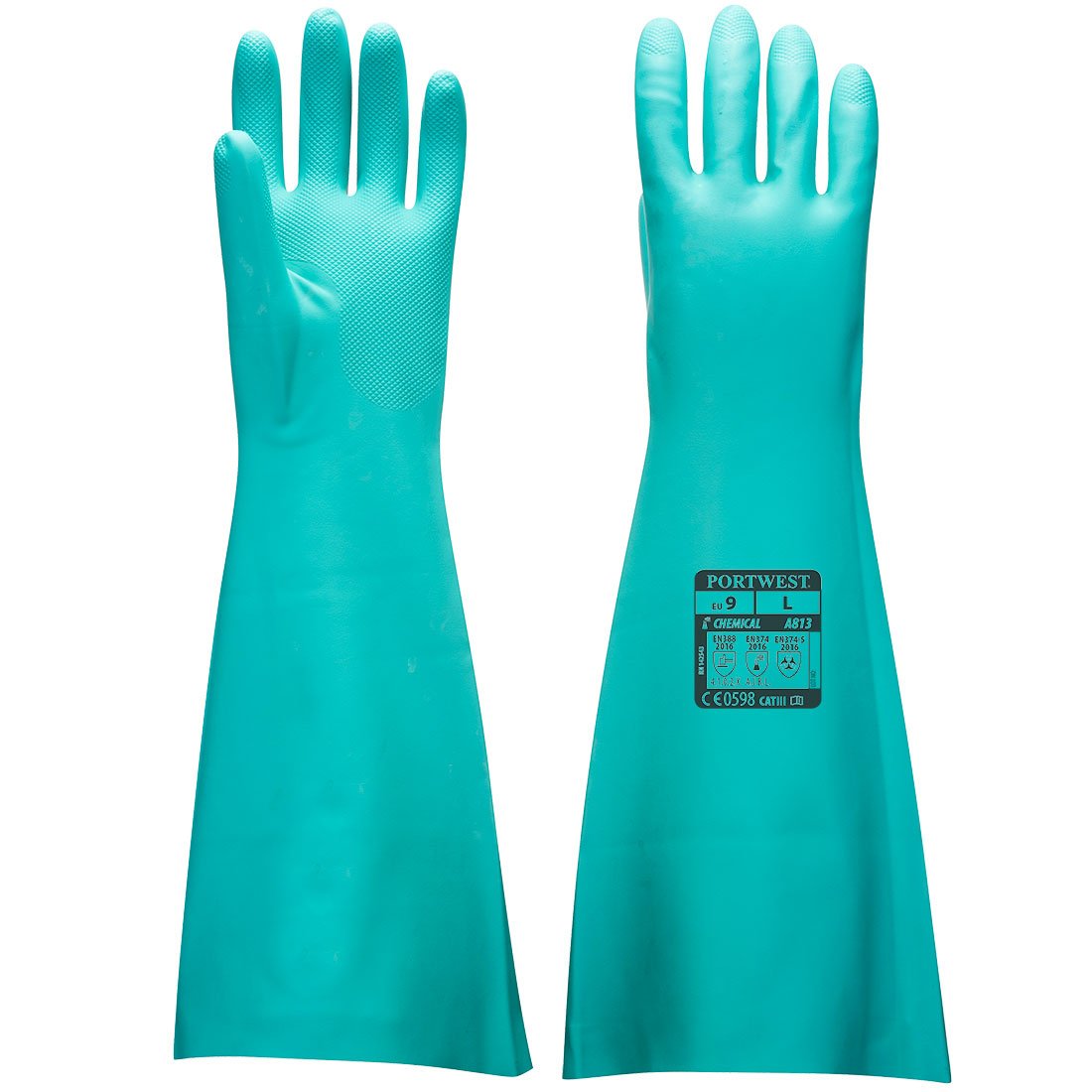 Guanti  in nitrile lunghezza extra