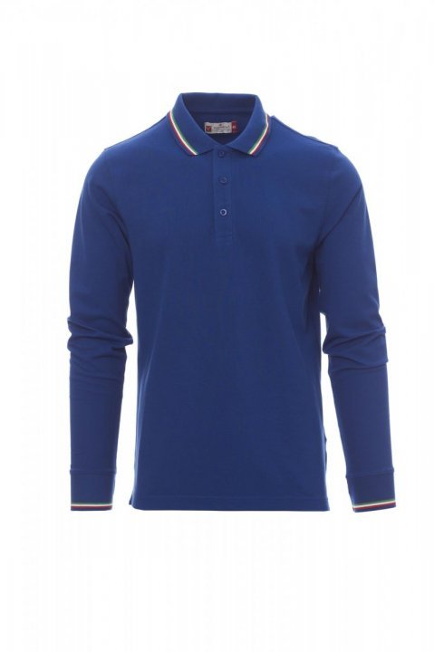 Polo 100% Cotone Piquet 210 Gr M/L
